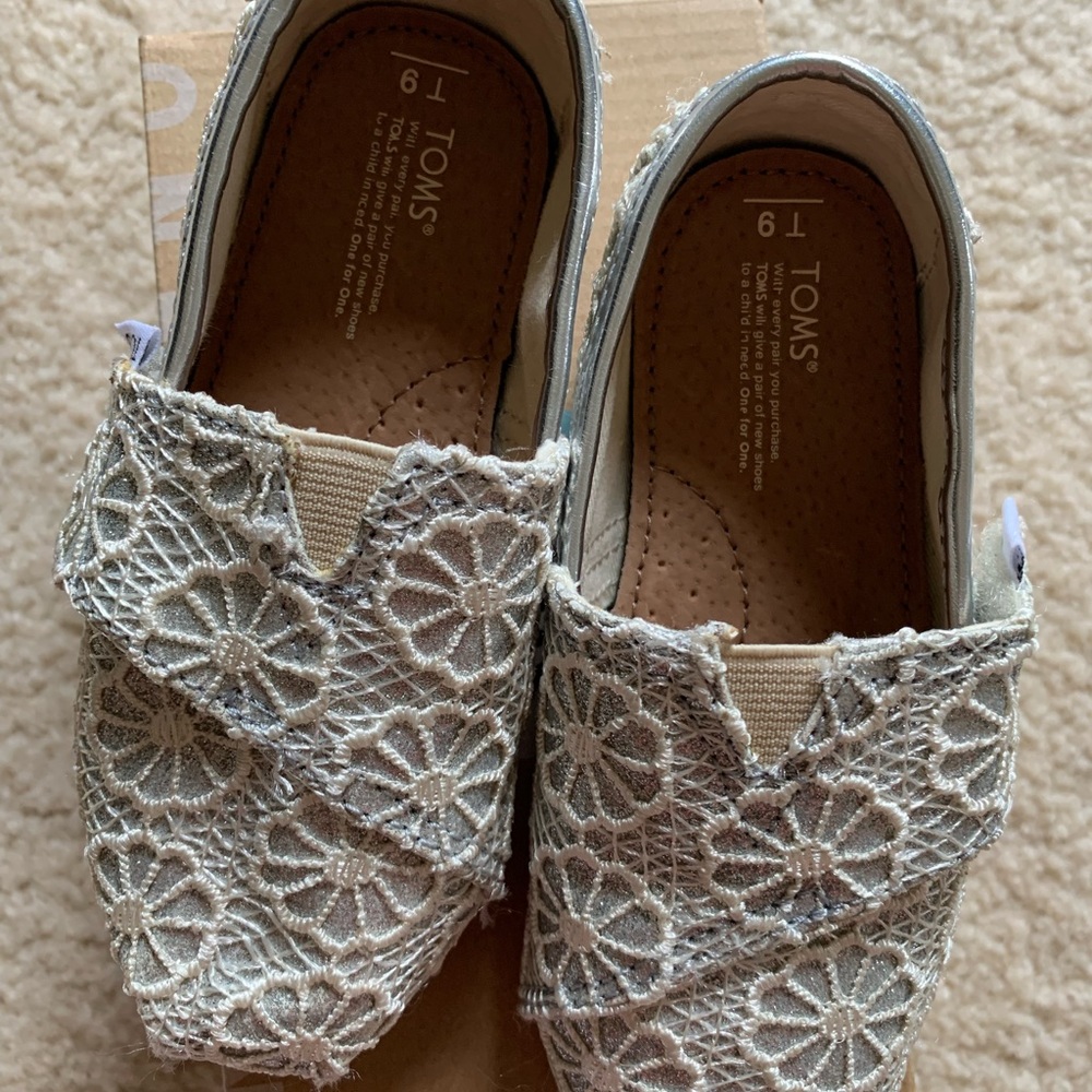 Toddler TOMS shoes